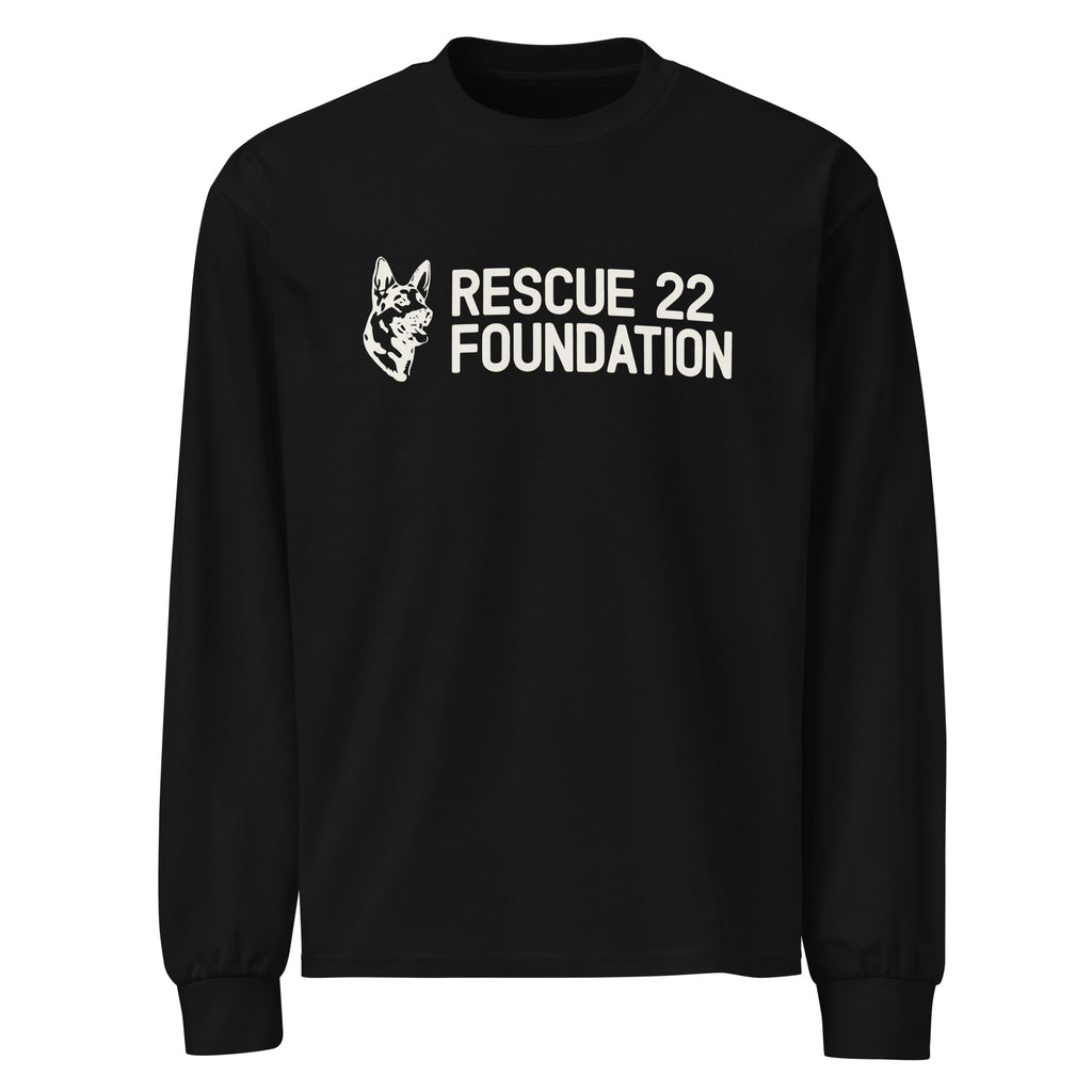 Premium heavyweight long sleeve shirt - Shop Rescue22