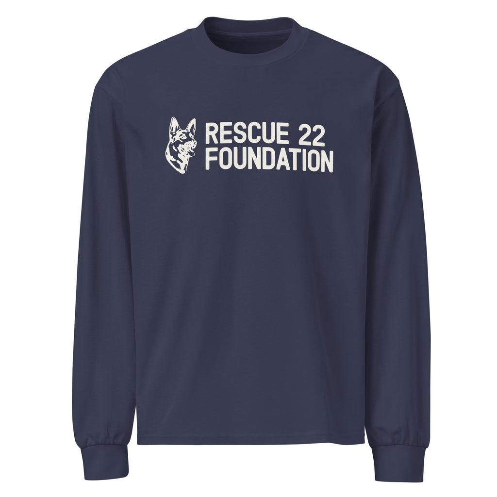 Premium heavyweight long sleeve shirt - Shop Rescue22