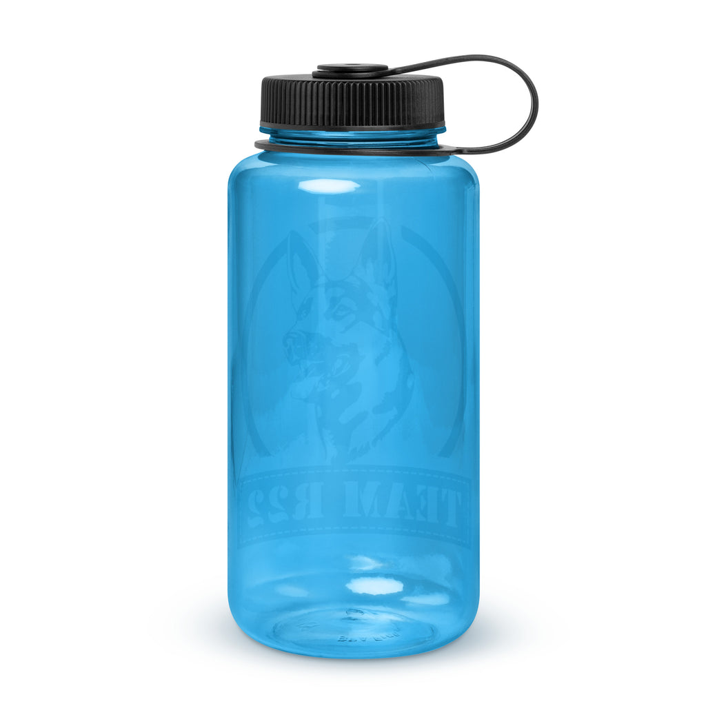 Wide mouth plastic Rescue 22 water bottle 32oz